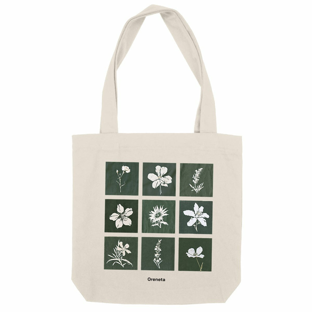 Botánica de la península - Tote bag - Algodón 70% reciclado, 30% poliéster reciclado - front_natural