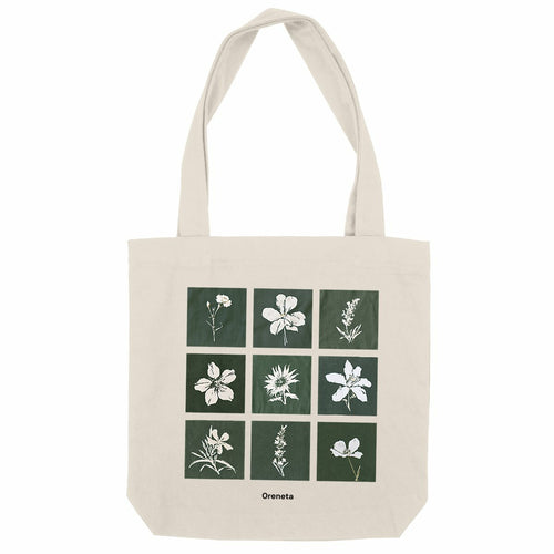 Botánica de la península - Tote bag - Algodón 70% reciclado, 30% poliéster reciclado - front_natural